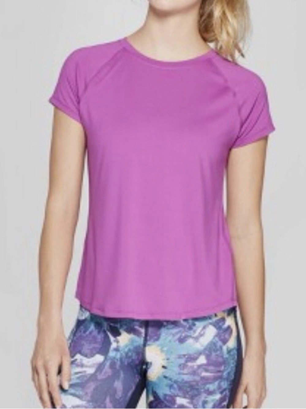New Balance Purple Performance T-Shirt | Size M